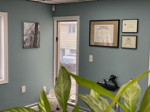 corner of methuen chiropractor office